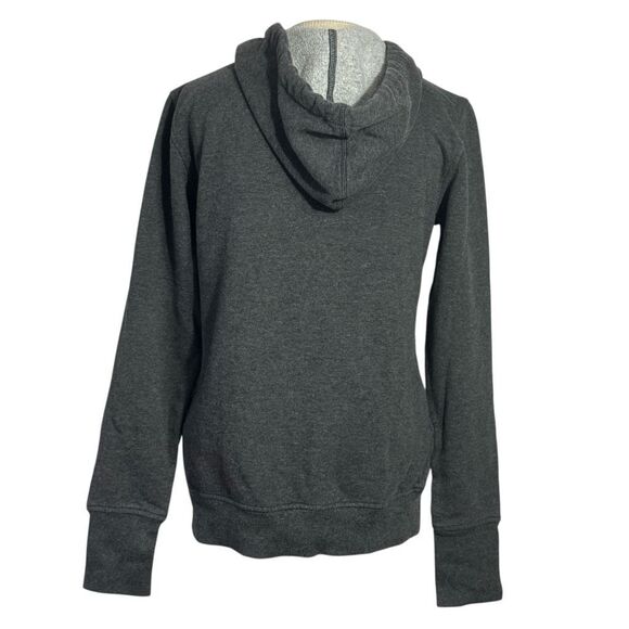 Raise The Bar Unisex Full Zip Hoodie in Charcoal Gray Size Large - Picture 3 of 9